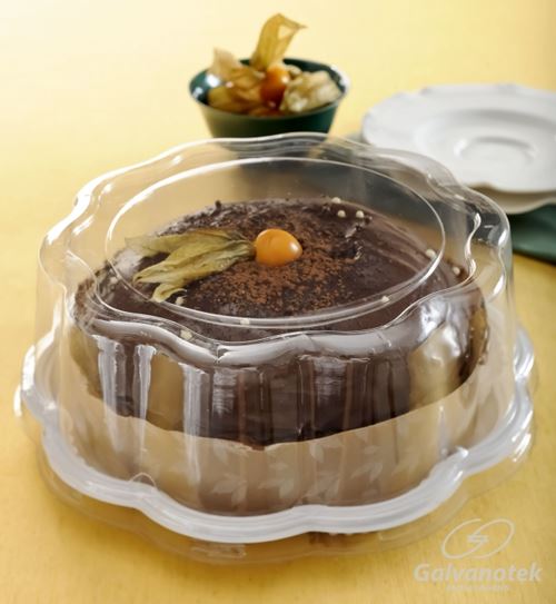 Embalagem Galvanotek Linha Flower Mini Torta - Ref: G 32F